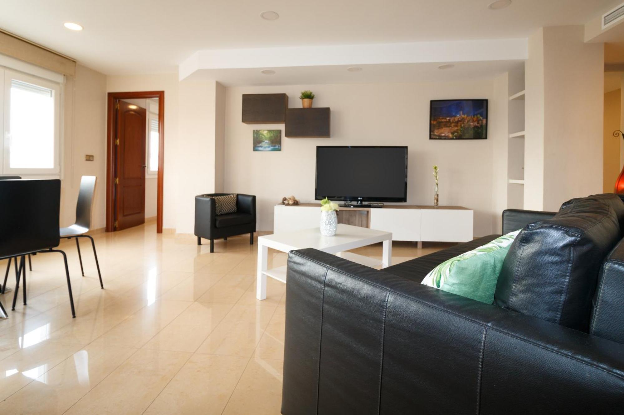 Fantastico Apartamento Para 7 Personas En La Mejor Zona Lägenhet Málaga Exteriör bild