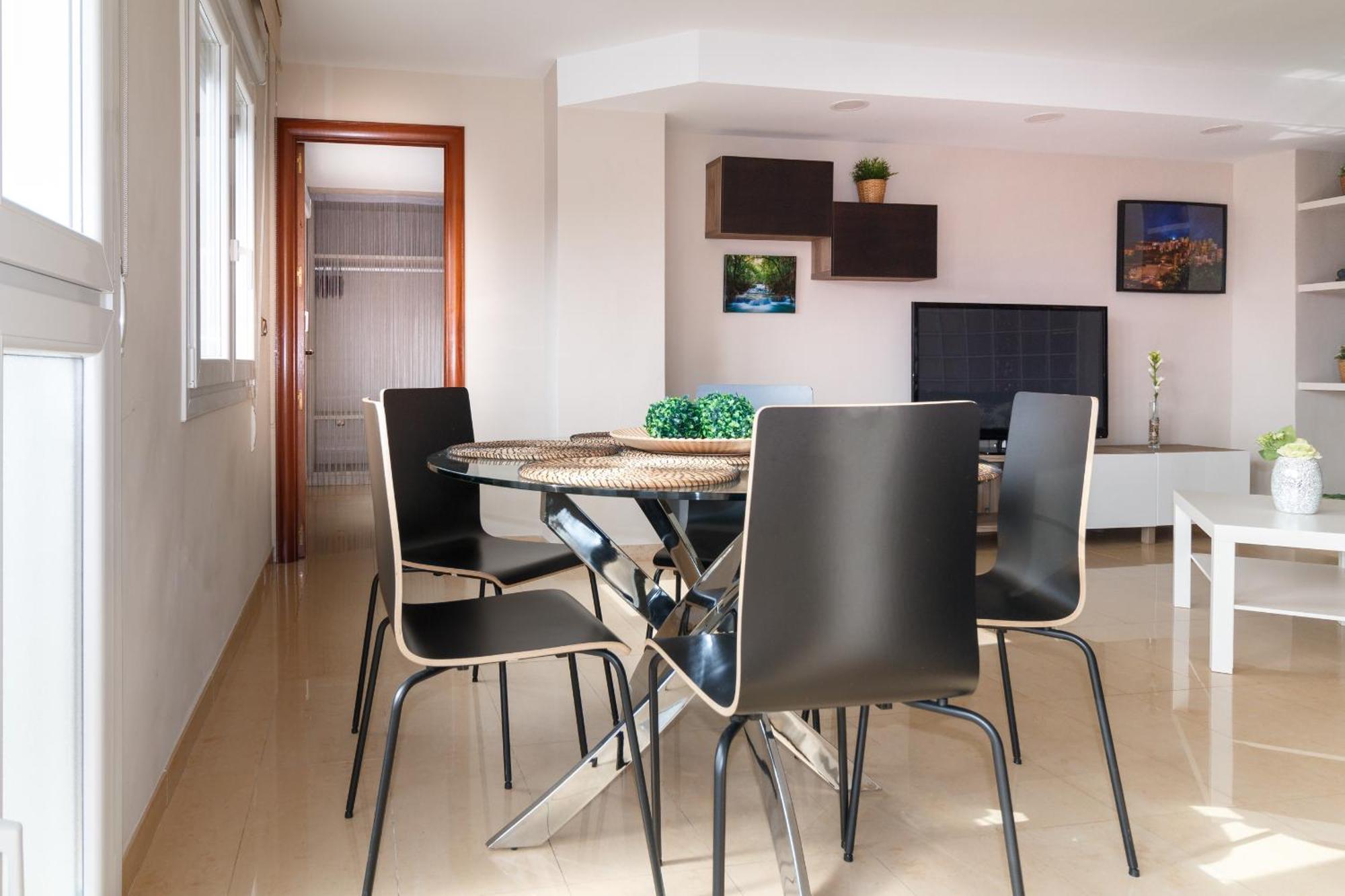 Fantastico Apartamento Para 7 Personas En La Mejor Zona Lägenhet Málaga Exteriör bild